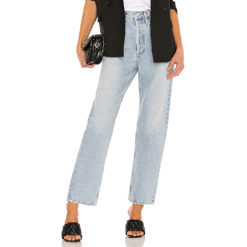 Agolde 90s Mid Rise Loose Fit in Semi Tropic